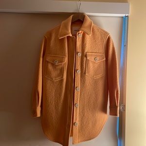 NWOT Aritzia Wilfred free Ganni shirt jacket
